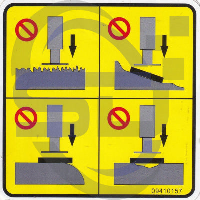 Dingli Single Decal 09410157 - Safety Decals Ltd