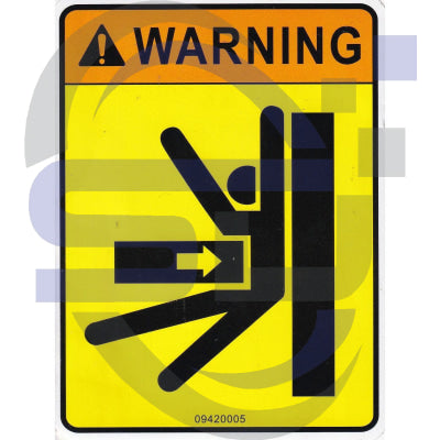 Dingli Single Decal 09420005 - Safety Decals Ltd