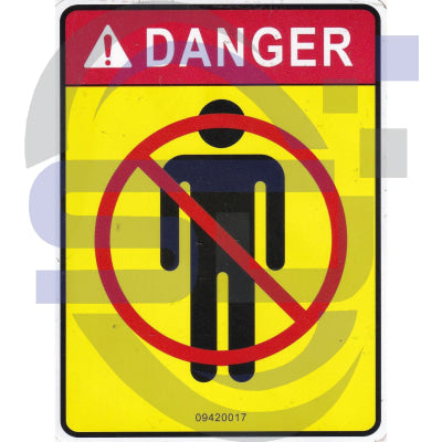 Dingli Single Decal 09420017 - Safety Decals Ltd