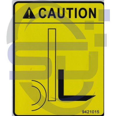 Dingli Single Decal 09421015 - Safety Decals Ltd