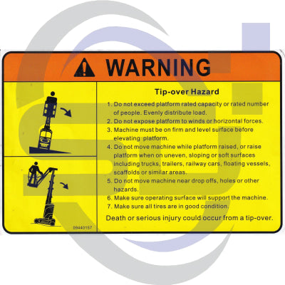 Dingli Single Decal 09440157 - Safety Decals Ltd