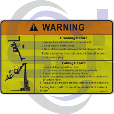 Dingli Single Decal 09440159 - Safety Decals Ltd