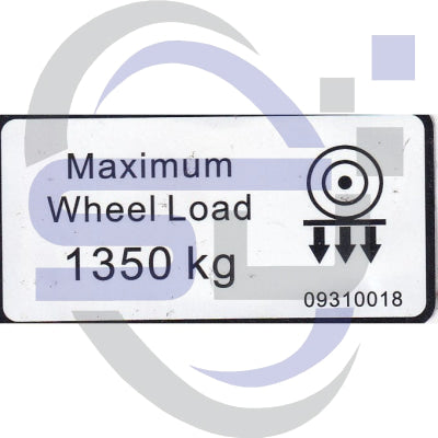 Dingli Single Decal 9310018 - Safety Decals Ltd