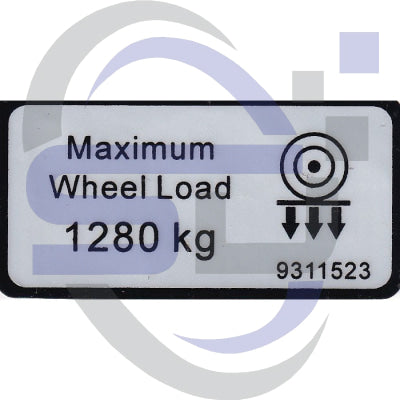 Dingli Single Decal 9311523 - Safety Decals Ltd