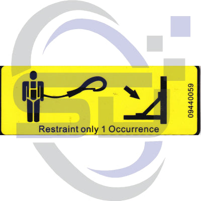 Dingli Single Decal 9440059 - Safety Decals Ltd