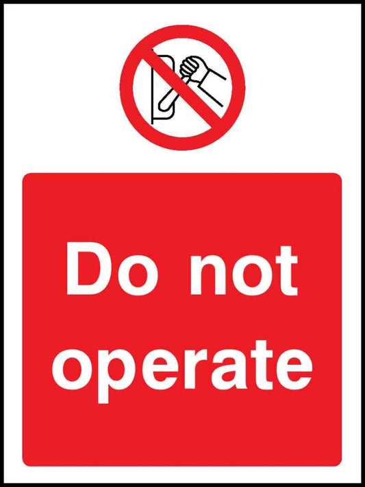 Do Not Operate