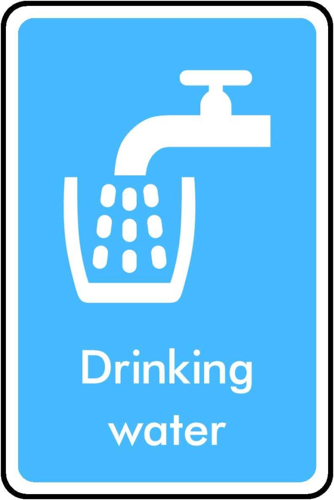 Drinking water - Safety Decals Ltd