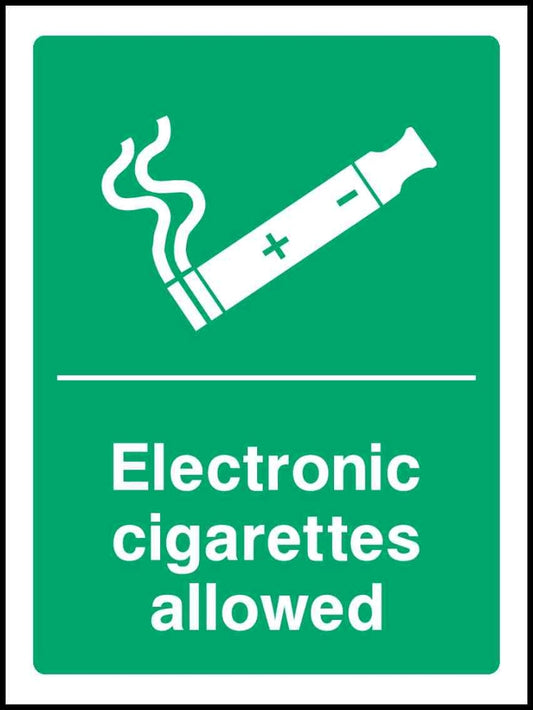 E Cigarettes Allowed