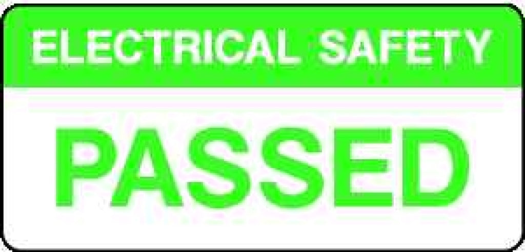 ELECTRICAL SAFETY PASSED - Safety Decals Ltd