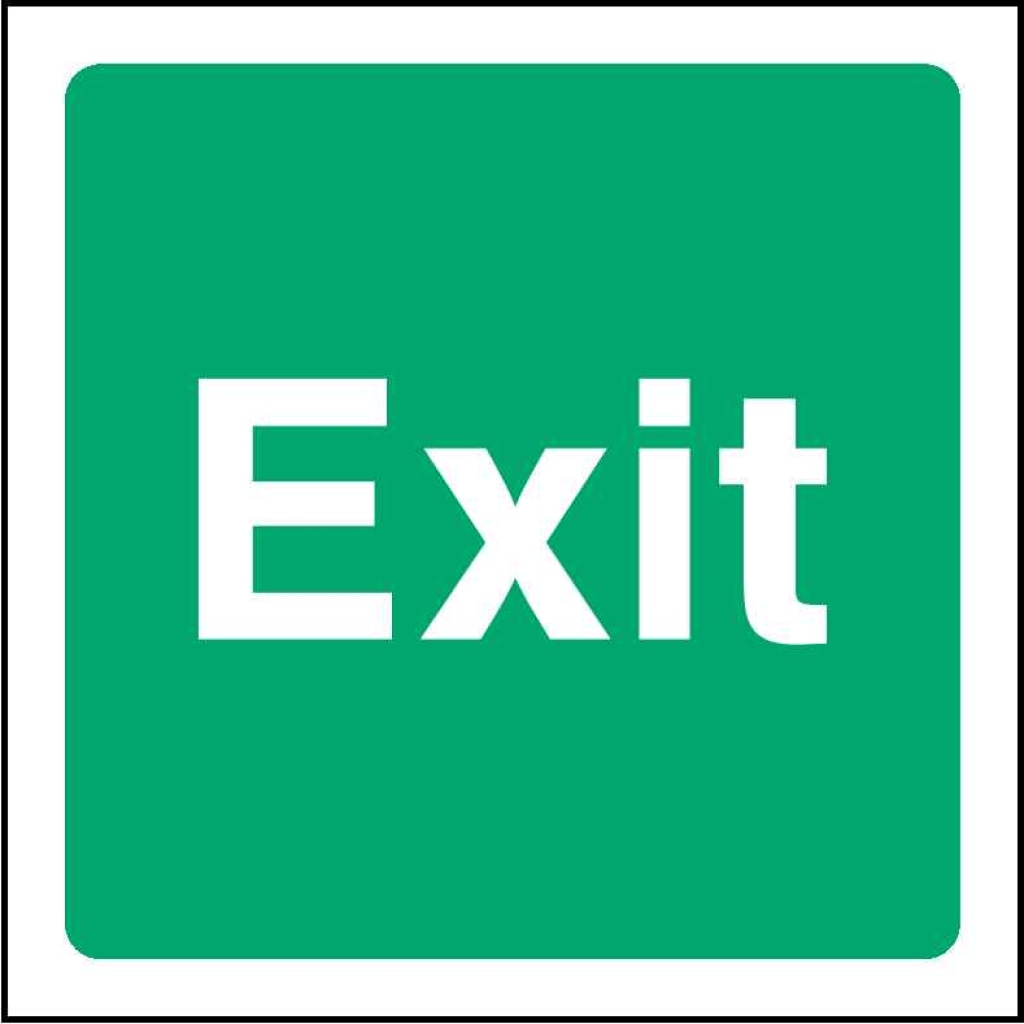 exit - Safety Decals Ltd