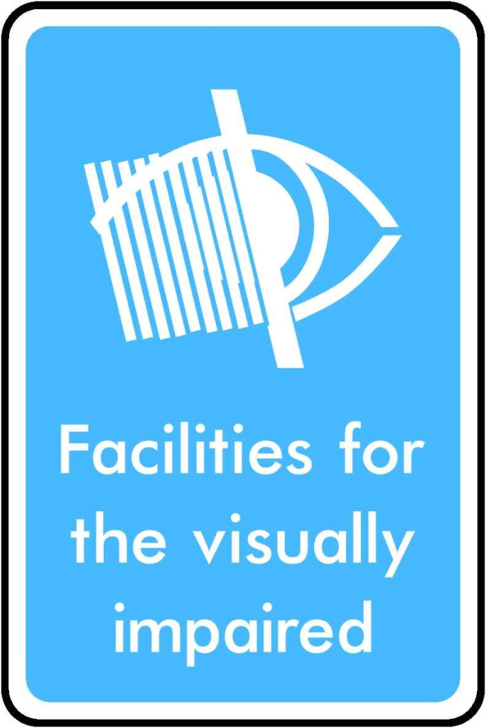 Facilities for the visually impaired - Safety Decals Ltd