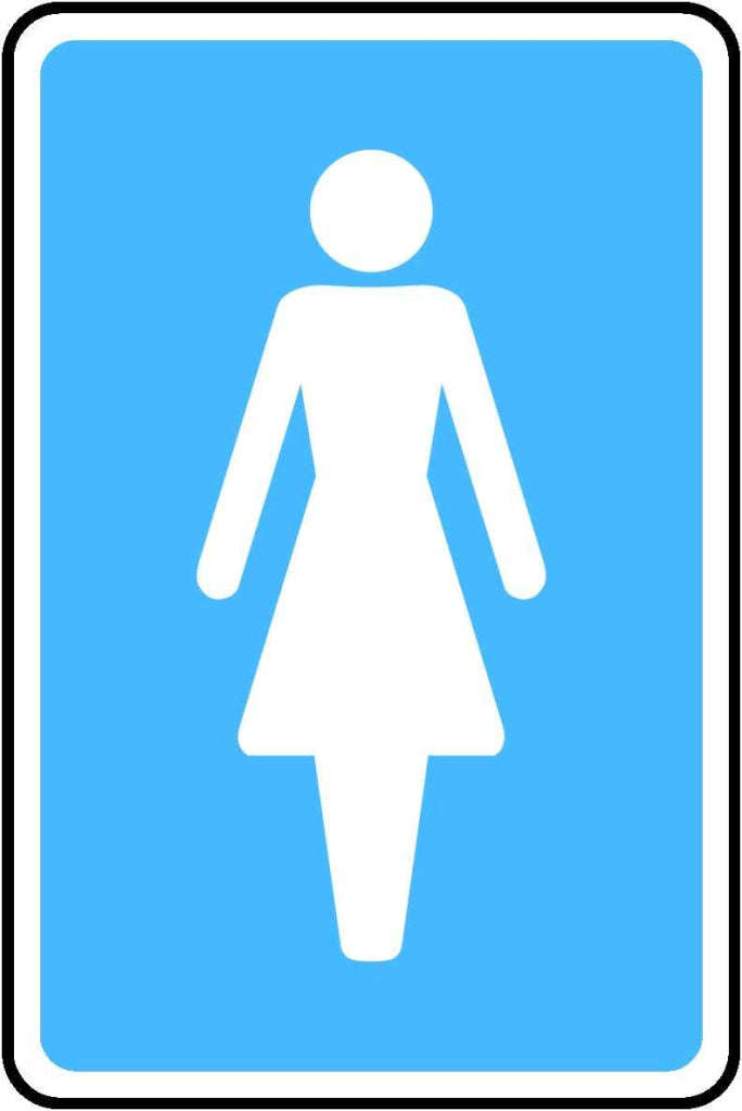 Female Toilet Alternative - Safety Decals Ltd