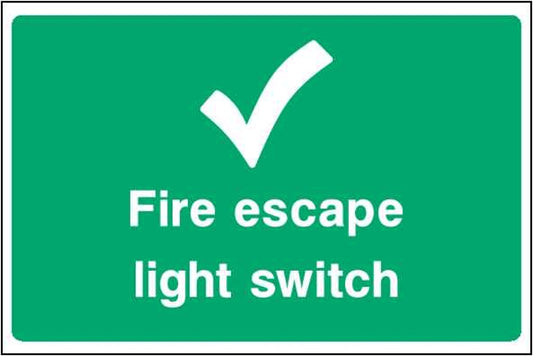 Fire Escape Light Switch