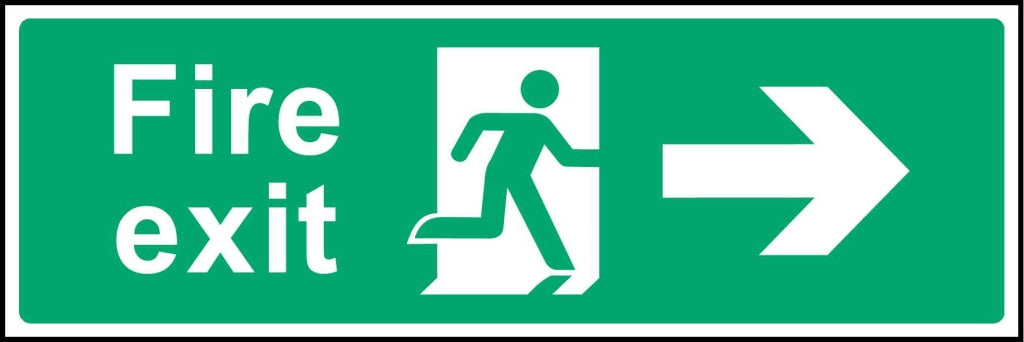 Fire exit - Safety Decals Ltd