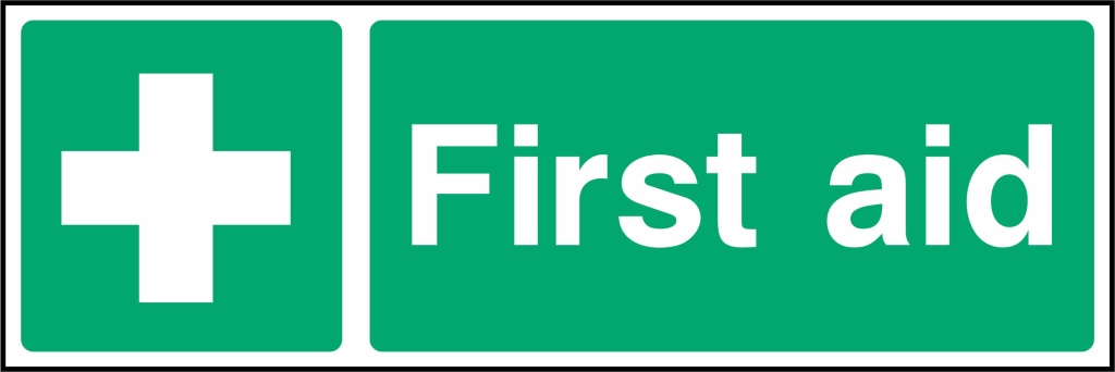 First aid - Safety Decals Ltd