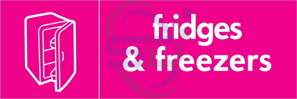 fridges & freezers - Safety Decals Ltd