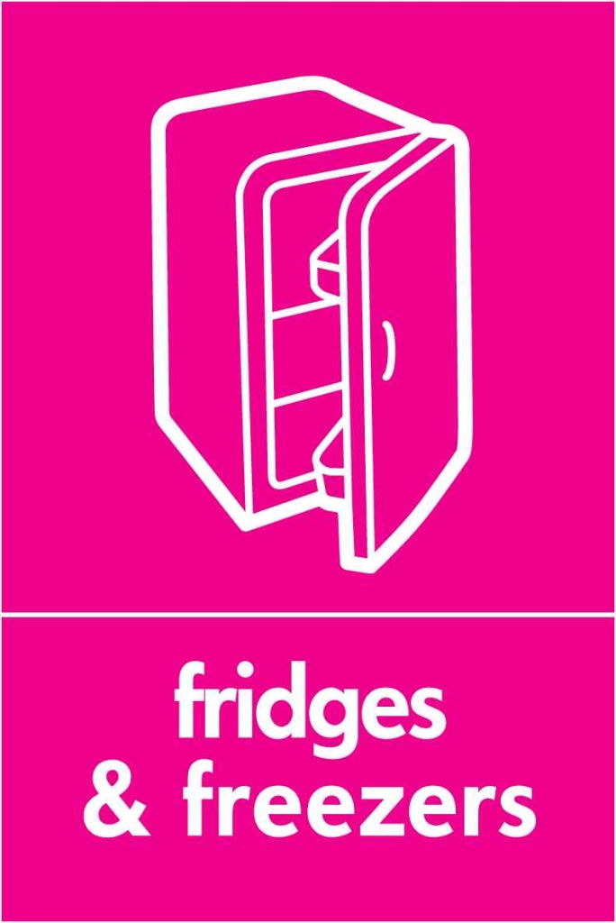 fridges & freezers - Safety Decals Ltd