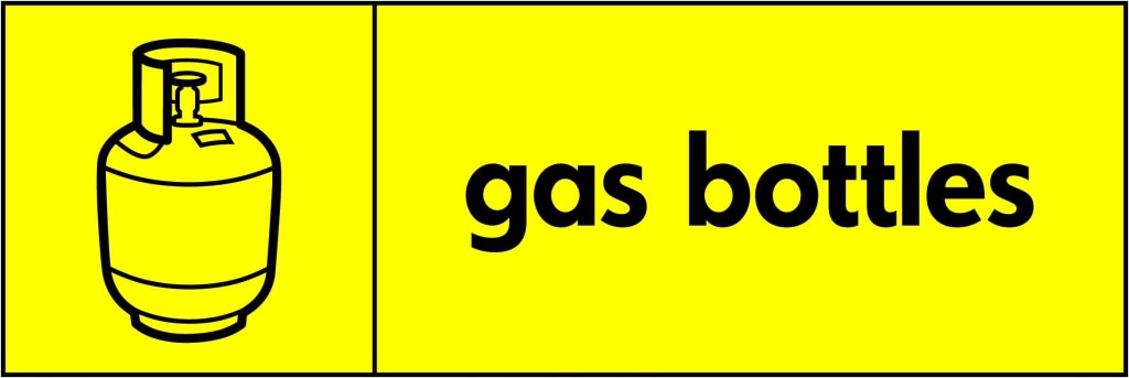 Gas Bottles - Safety Decals Ltd