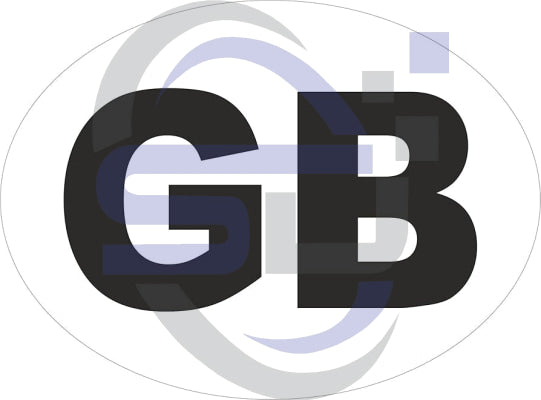 GB Car Sticker - Safety Decals Ltd