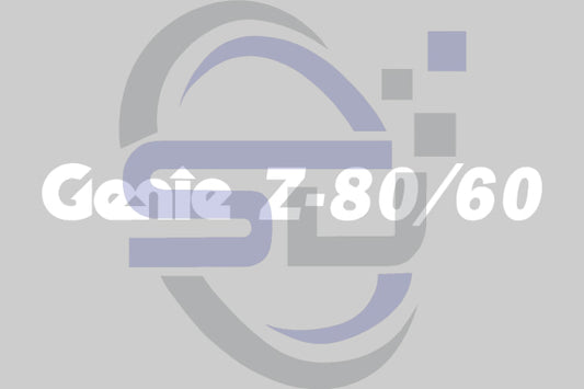 Genie Cosmestic Decal P/N 82268GT Single Decals