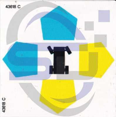 Genie Direction Arrows decal, P/N 43618 - Safety Decals Ltd