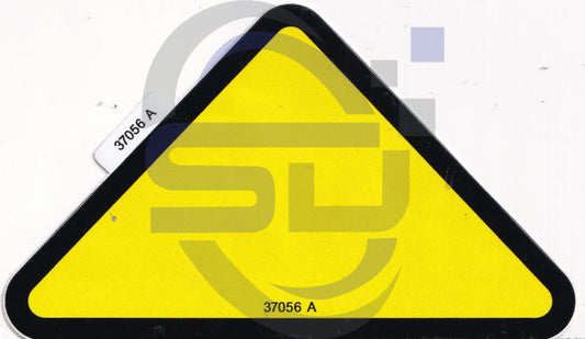 Genie Directional Arrow decal, P/N 37056 - Safety Decals Ltd