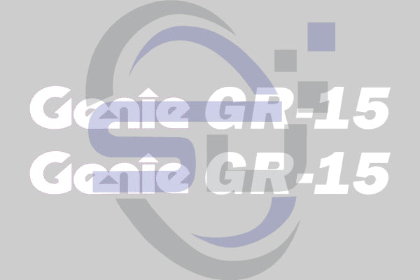 Genie GR15 Cosmetic Decals, Decal Kit pn72196 - Safety Decals Ltd