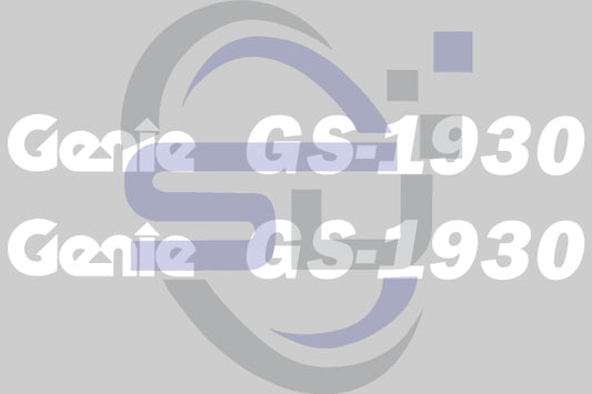 Genie Gs1930 Cosmetic Decal Kit 62054Gt