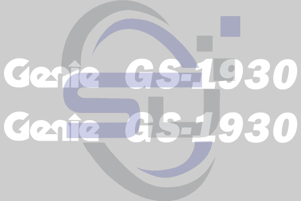 Genie GS1930 Cosmetic Decal Kit 62054GT - Safety Decals Ltd