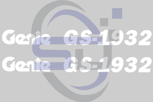 Genie Gs1932 Cosmetic Decal Kit 82287Gt