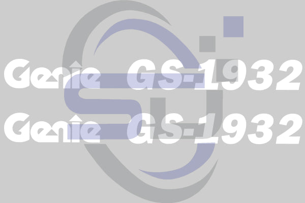 Genie GS1932 Cosmetic Decal Kit 82287GT - Safety Decals Ltd