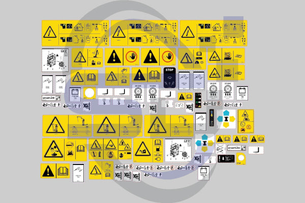 Genie GS2646 E-Drive Safety Decal Kit - Safety Decals Ltd