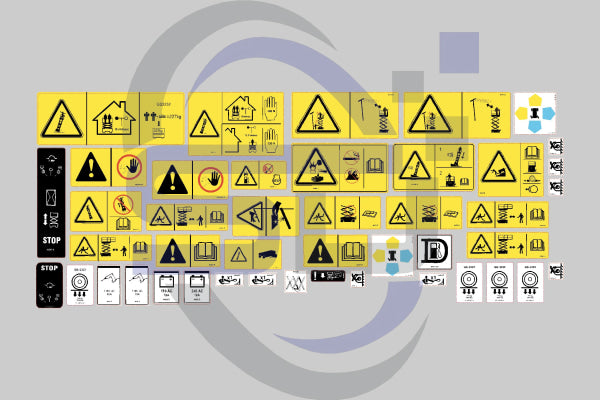 Genie GS3232 Safety Decal, Decal Kit - Safety Decals Ltd