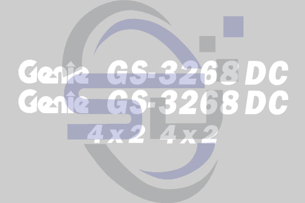 Genie GS3268DC Cosmetic Decal Kit pn62062 - Safety Decals Ltd