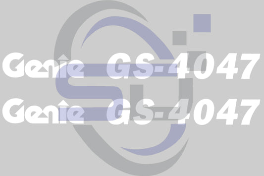Genie Gs4047 Cosmetic Decal Kit