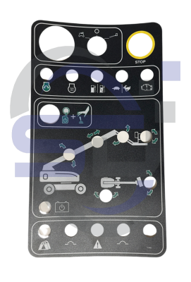 Genie Platform Control Panel Decal, Sticker P/N 114465 - Safety Decals Ltd