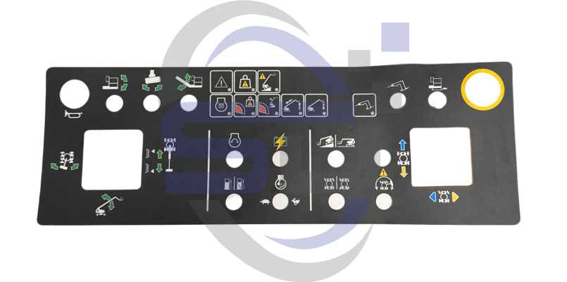 Genie Platform Control Panel Decal, Sticker P/N 1278567 - Safety Decals Ltd