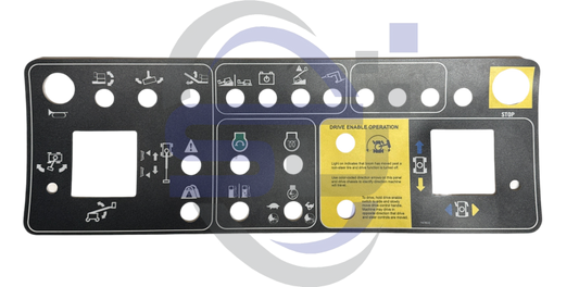 Genie Platform Control Panel Decal, Sticker P/N 147603 - Safety Decals Ltd