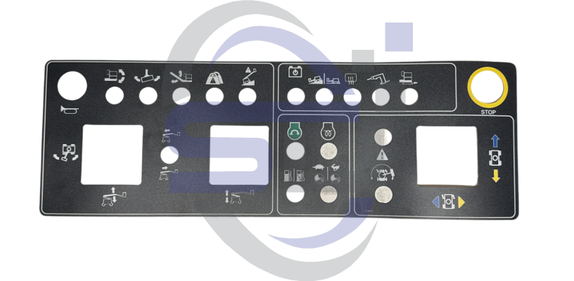 Genie Platform Control Panel Decal, Sticker P/N 214933 - Safety Decals Ltd