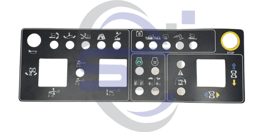 Genie Platform Control Panel Decal, Sticker P/N 214933 - Safety Decals Ltd