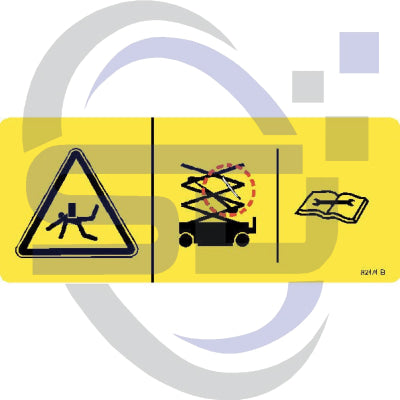 Genie Single Decal 82474GT - Safety Decals Ltd