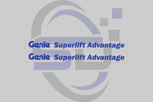 Genie Superlift Advantage Cosmetic Decal 52983Gt Sla