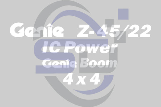 Genie Z45/22 Ic Cosmetic Decal Kit Z45/25Ic