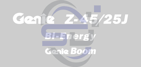 Genie Z45/25 Bi-Energy Cosmetic Decal Kit - Safety Decals Ltd