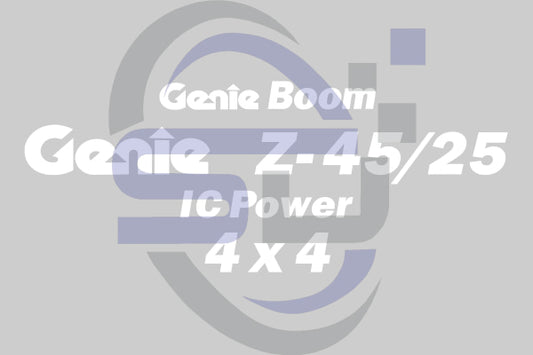 Genie Z45/25 Ic Cosmetic Decal Kit Sticker Z45/25Bi Energy