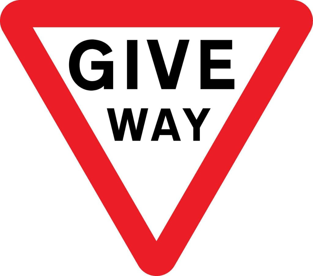 GIVE WAY - Safety Decals Ltd