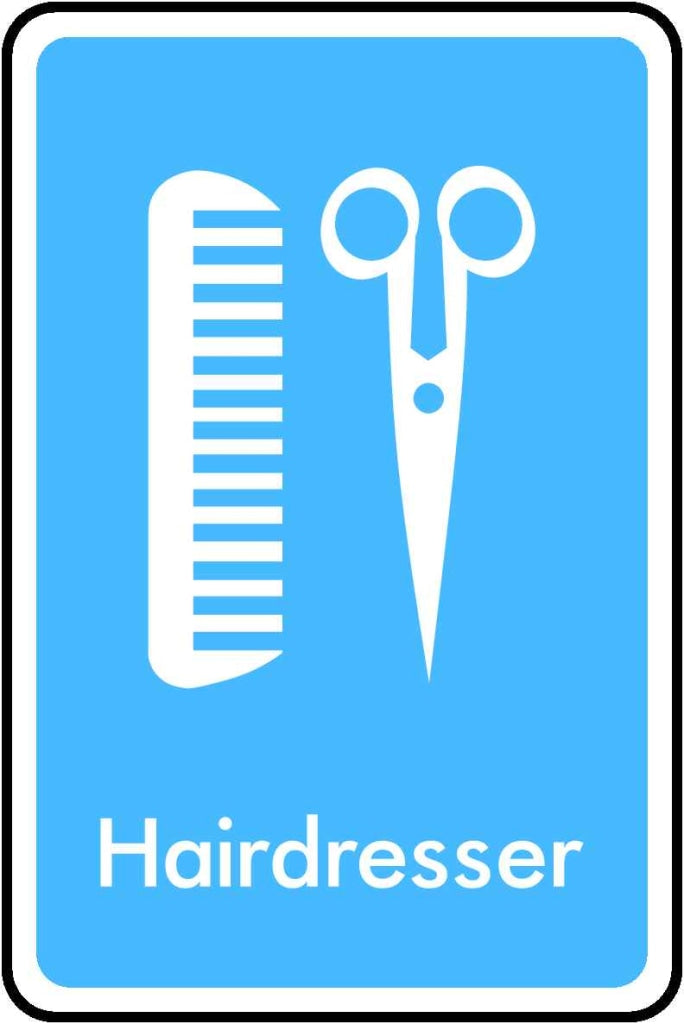 Hairdresser - Safety Decals Ltd