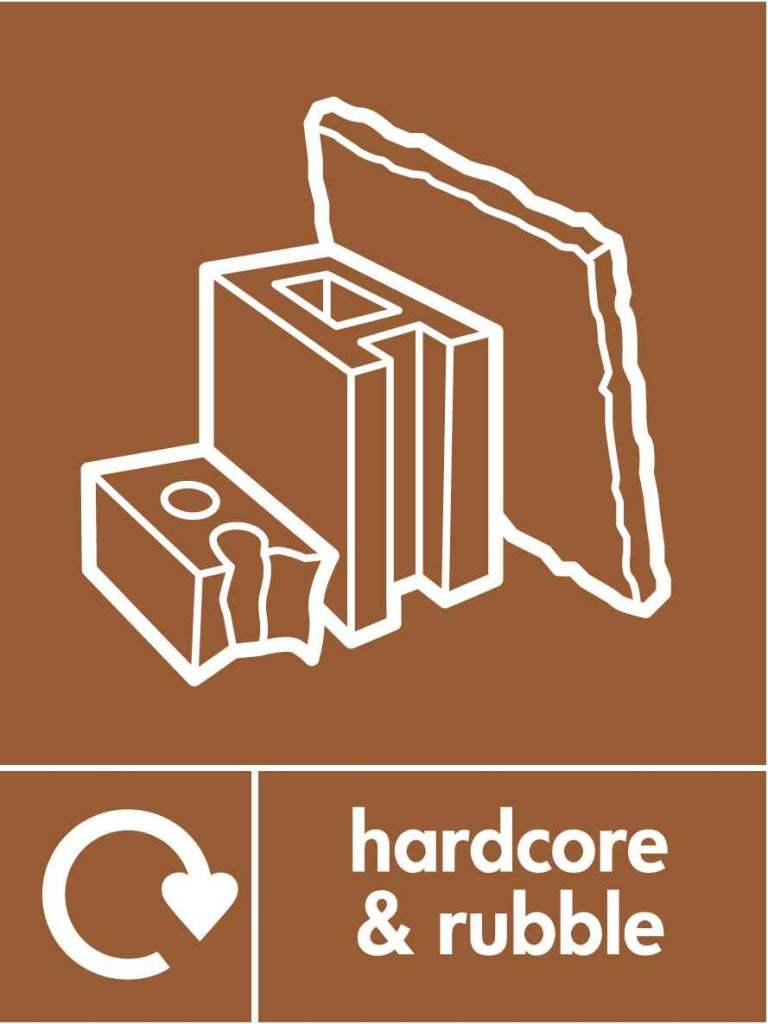 hardcore and rubble - Safety Decals Ltd