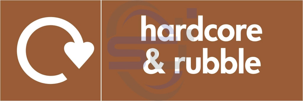 hardcore & rubble - Safety Decals Ltd