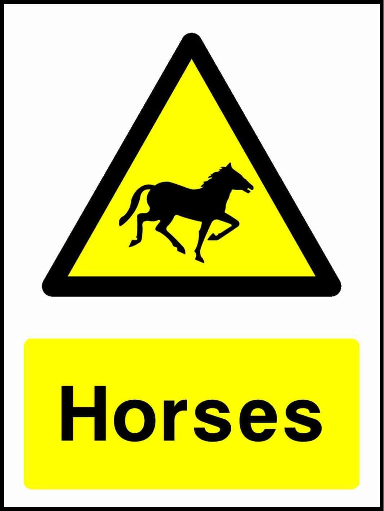 Horses - Safety Decals Ltd